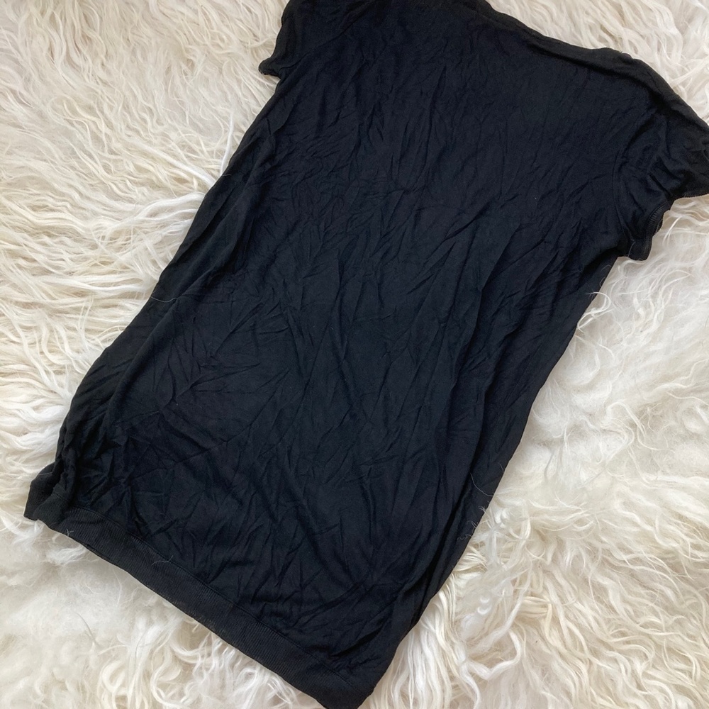 BALENCIAGA Black Vintage Studded Accents Tunic - Picture 9 of 11